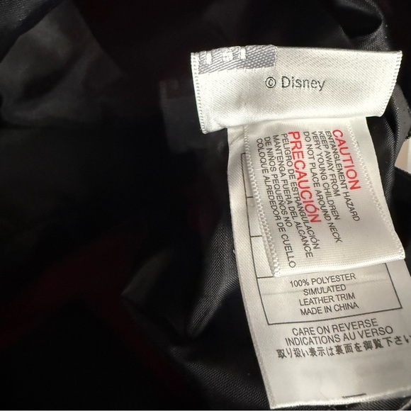 Walt Disney World Mickey Mouse 1971 Red Black Duffle‎ Tote Gym Travel Bag - Picture 14 of 15